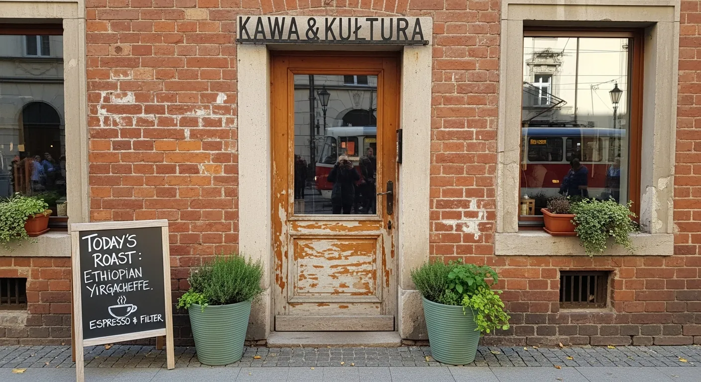 Palarnia i showroom Aura Beans w Krakowie